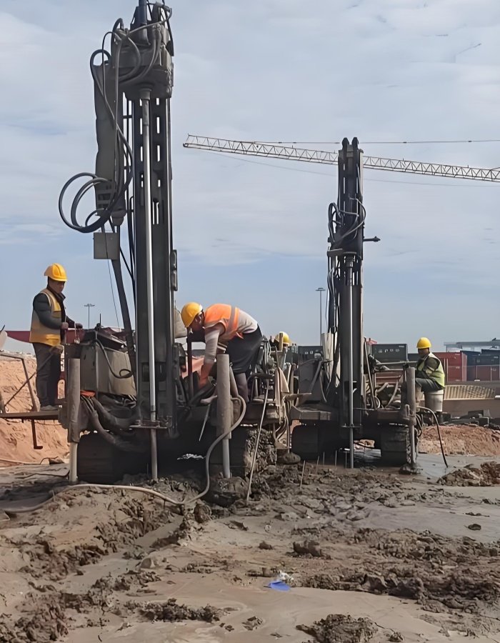 Construction site in Minas Gerais, Brazil where 1613 PDC bits were deployed