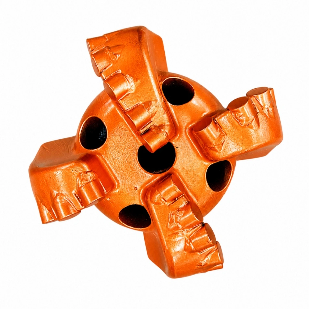 4-Blade Spiral Arc PDC Drill Bit