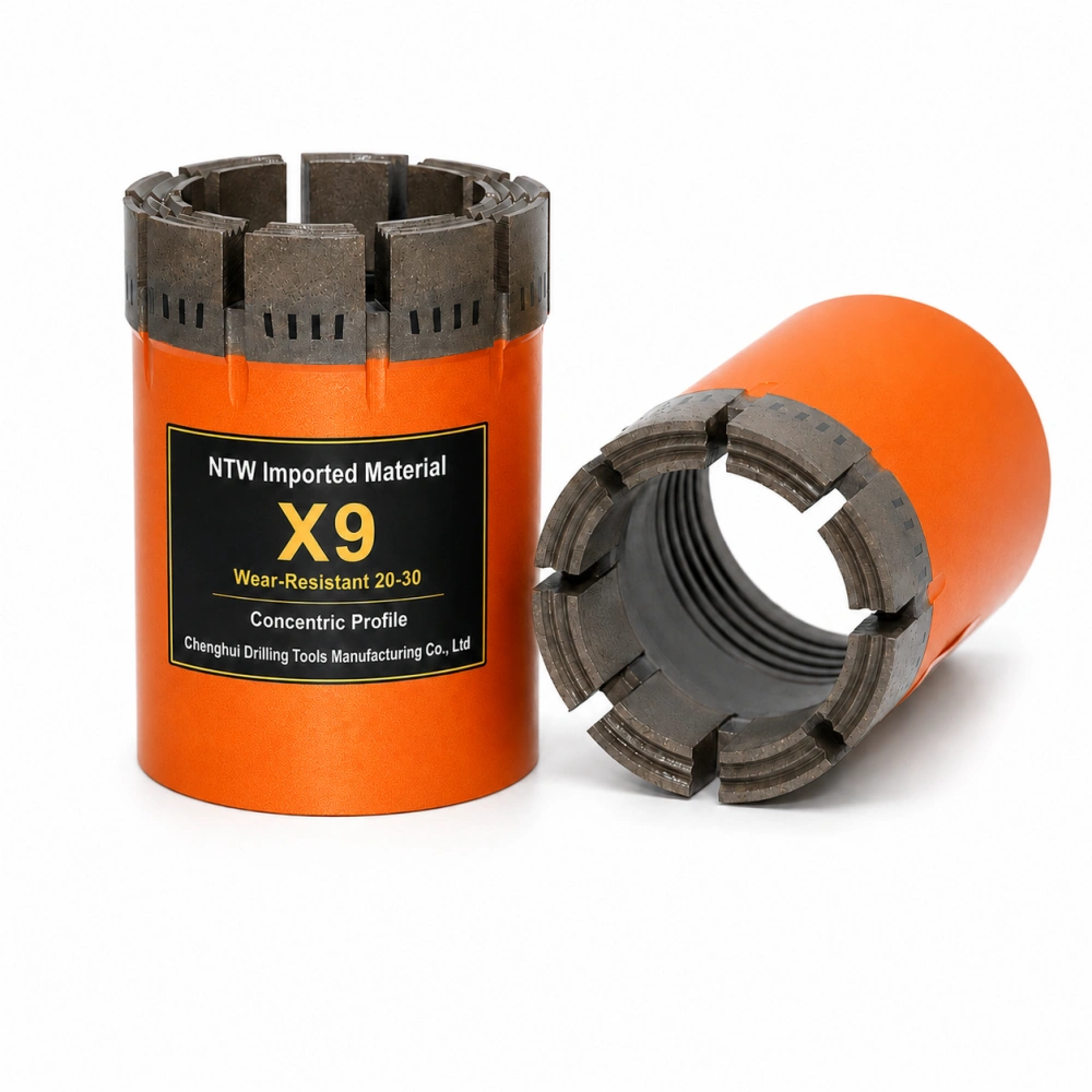 Hot-Pressed Diamond Core Drill Bit