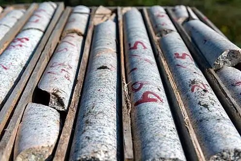 Exploration coring rock