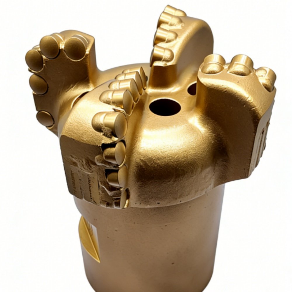 4-Wing Arc PDC Drill Bit