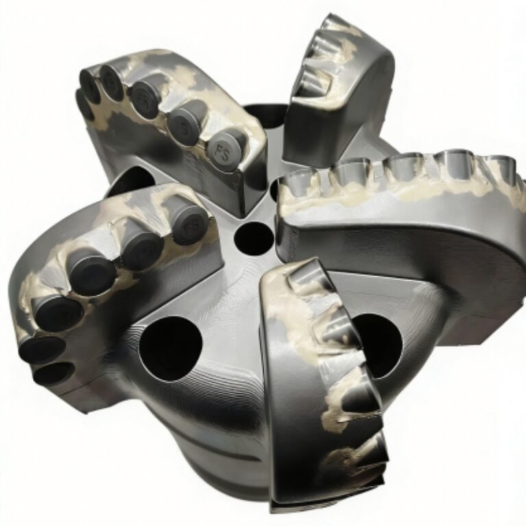 Five-wing PDC oil drill bit