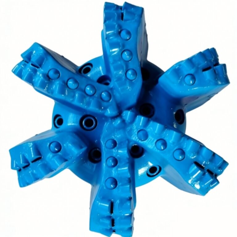 Six-wing PDC oil drill bit