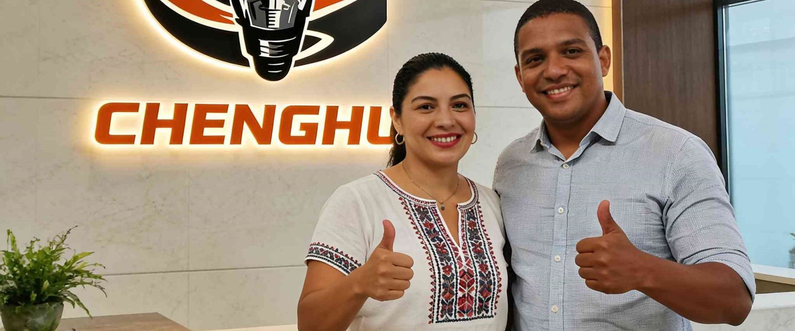 Group photo of customers