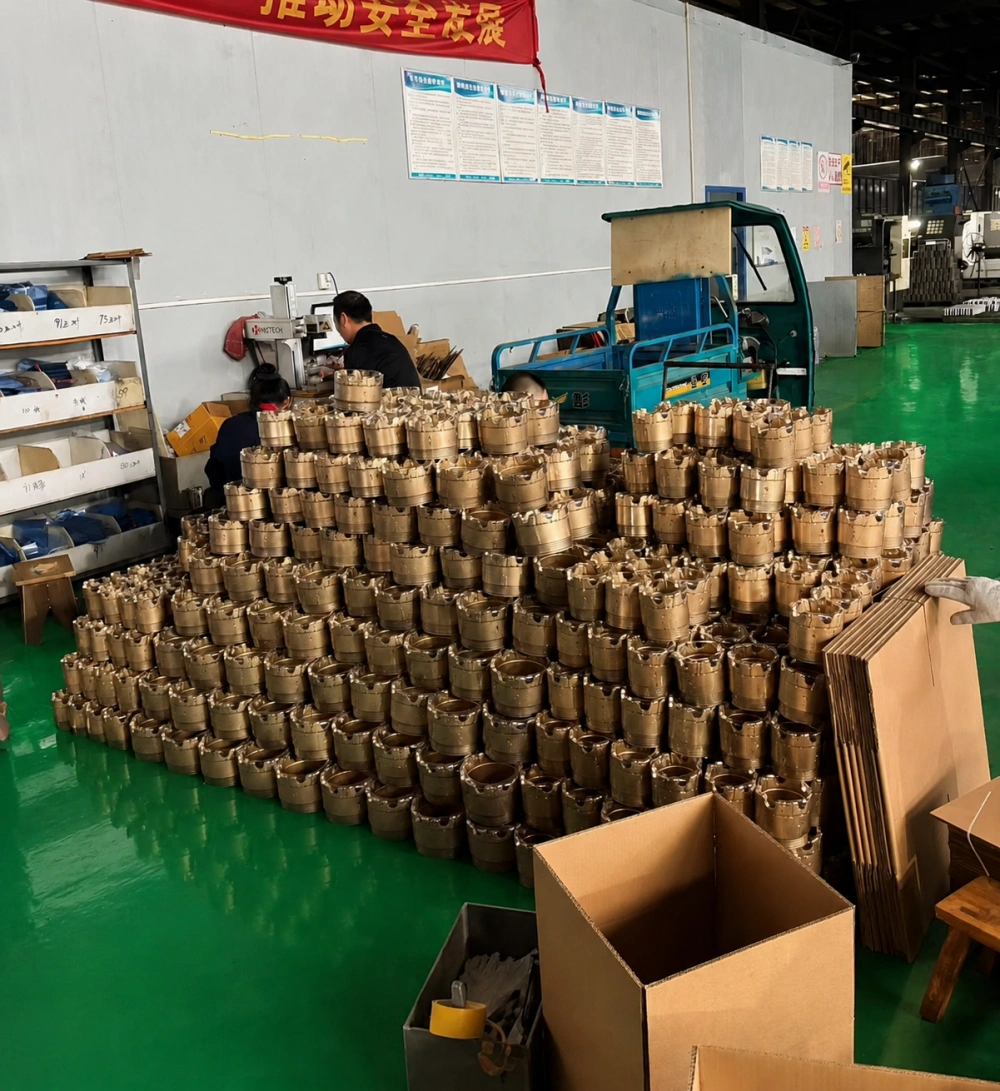 PDC core drill bit - view 6