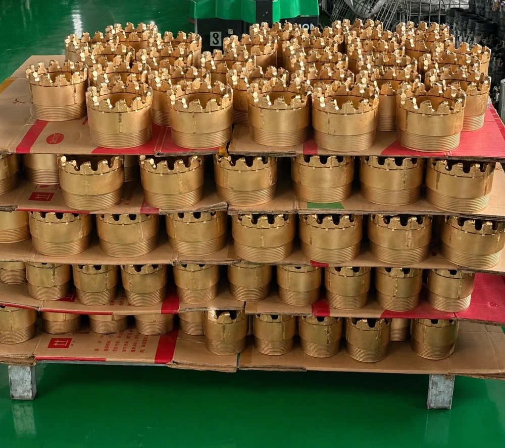 PDC core drill bit - view 4
