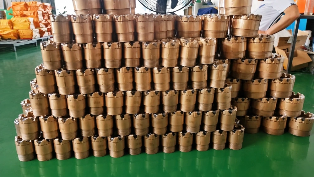 PDC core drill bit - view 1